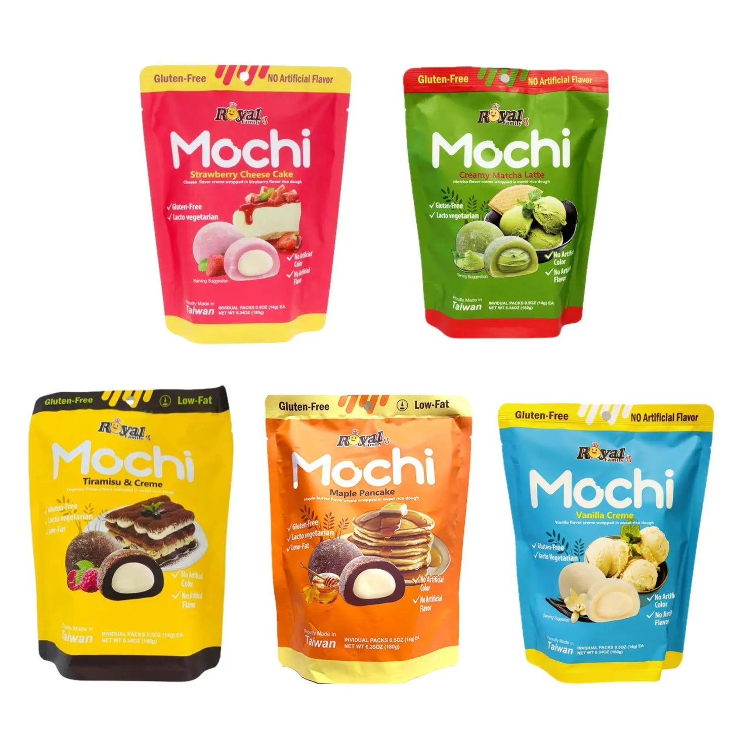 RF-Royal Family Mochi- pack of 6