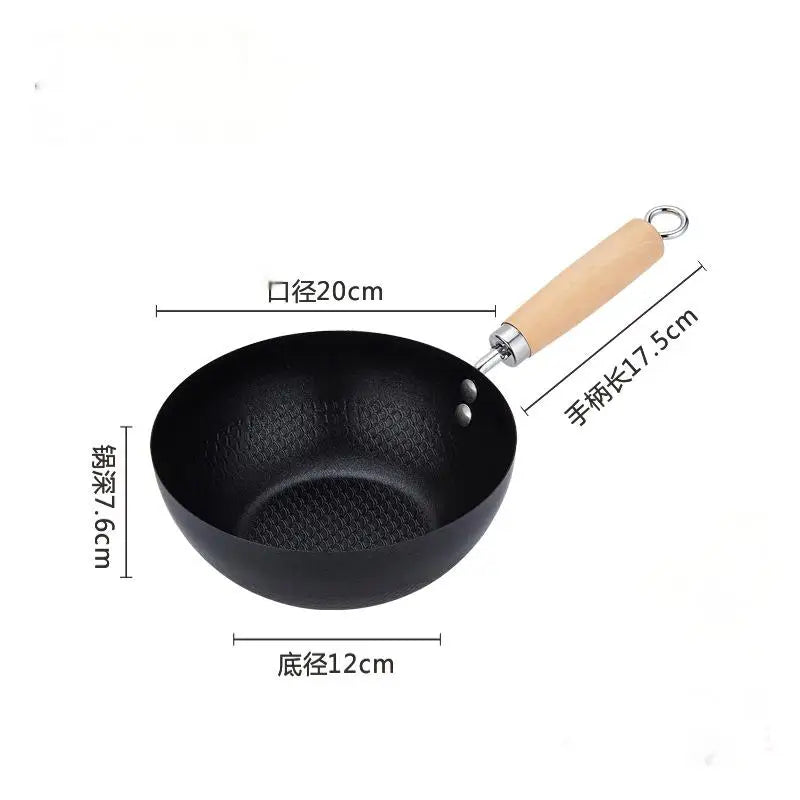 Frying Pan Non-Stick Iron Pan Mini Frypan Pot Saucepan Cooking Omelette Pans Wok Kitchen Cookware Kitchen Supplies Dropshipping