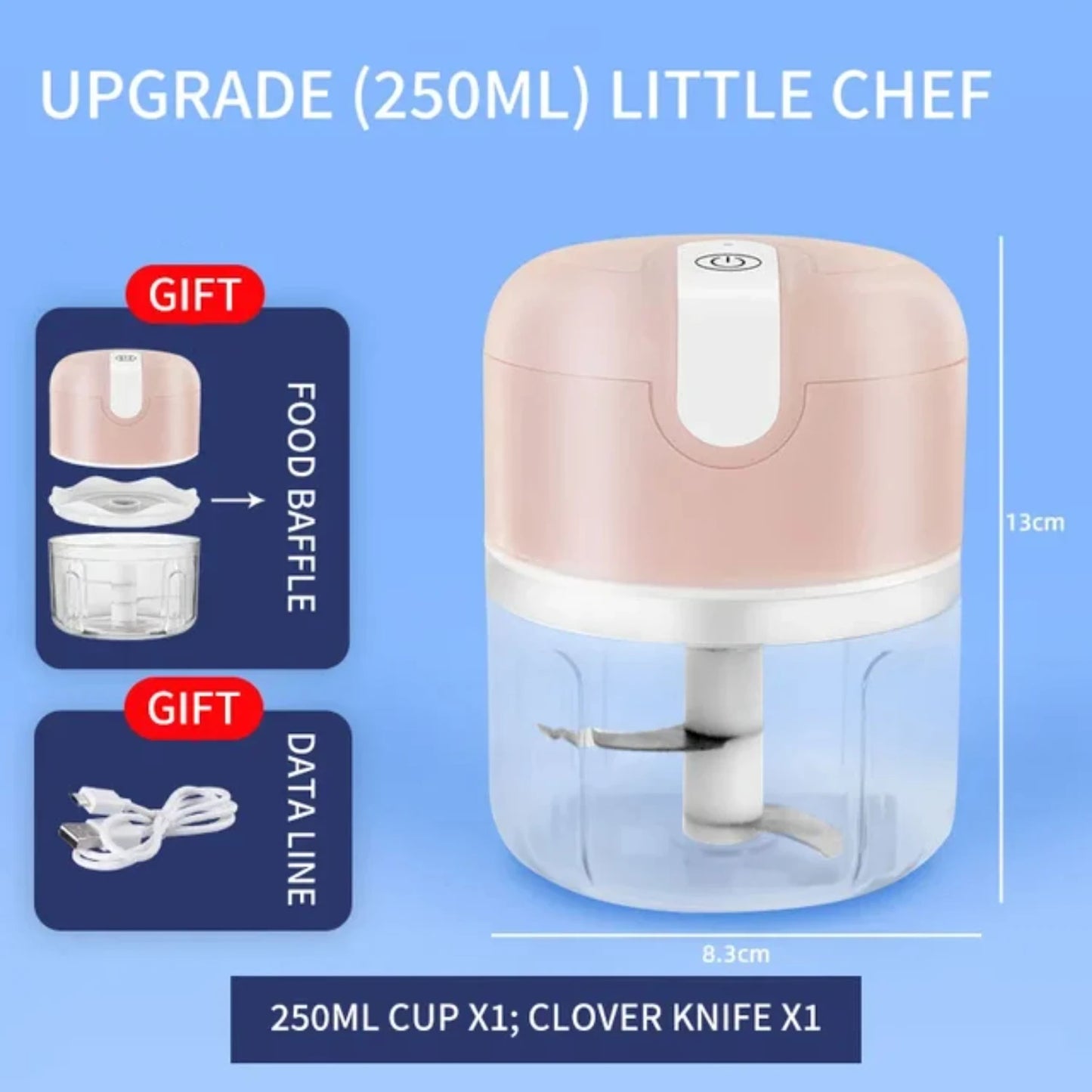 Convenient and Efficient Multifunctional Automatic Household Meat Grinder with Stirring Capability - Ideal Versatile Kitchen App