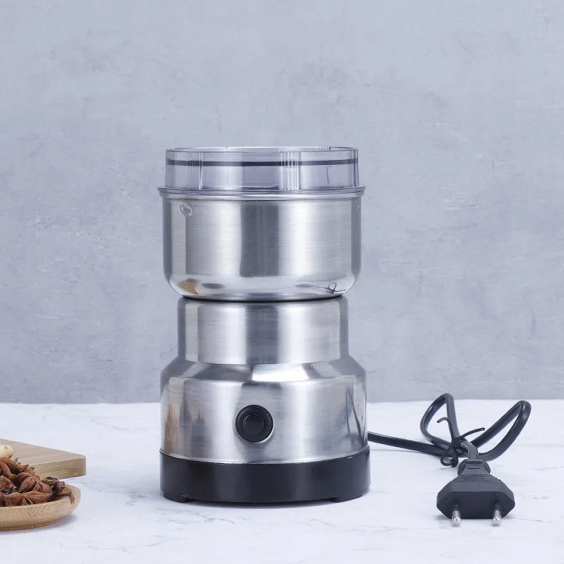 1pc Electric Cereals Grain Grinder Grinding Machine Coffee Blender Coffee Preparation Machine Bean Grinder Coffee Maker For Home