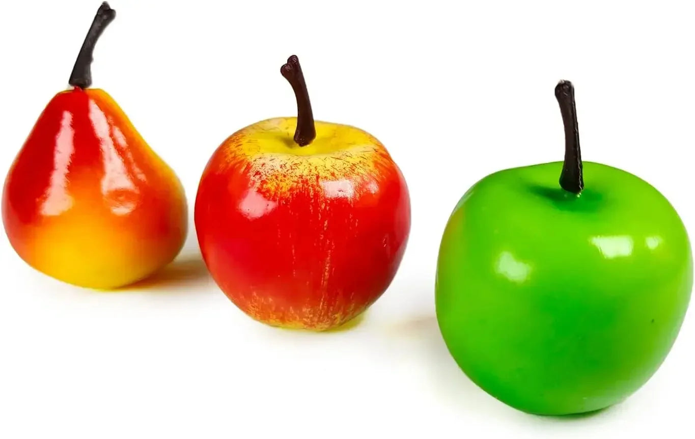 Artificial Fruits in One Set for Home Decor, 12 Kinds of Fruits, Different Fruits, Party, Christmas, Photoshoot, 16Pcs