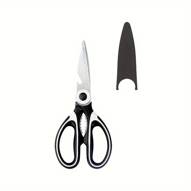 Multifunction Stainless Steel Kitchen Tools Strong Home Vegetable Chopping Chicken Bone Fish Food Scissors Multi-Purpose Tool