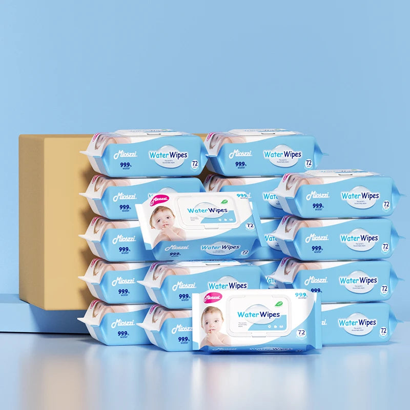 1728pcs Mioszzi Baby Wet Wipes,Biodegradable Pure Water