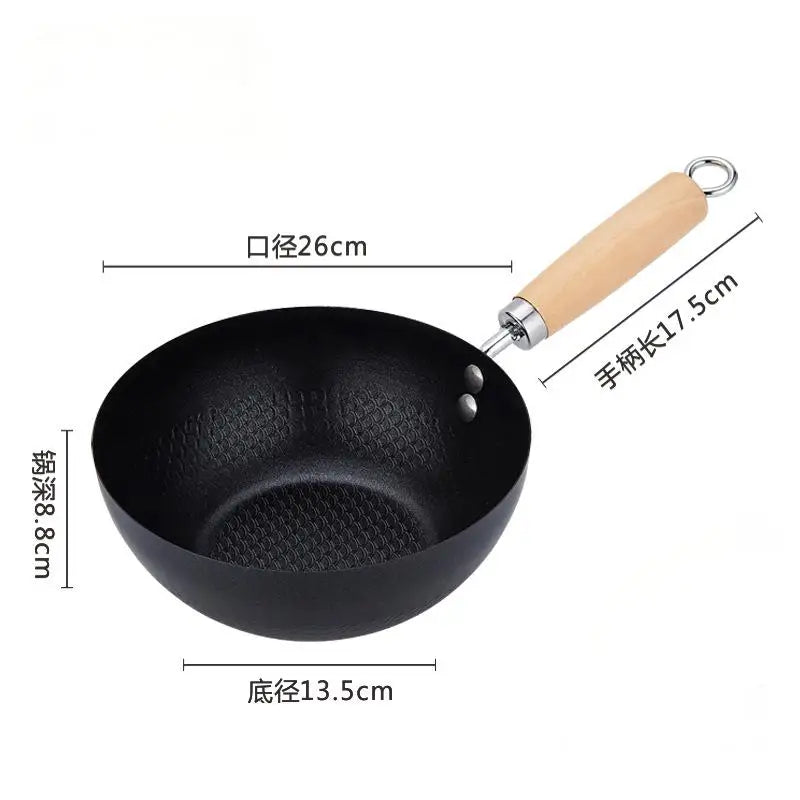 Frying Pan Non-Stick Iron Pan Mini Frypan Pot Saucepan Cooking Omelette Pans Wok Kitchen Cookware Kitchen Supplies Dropshipping