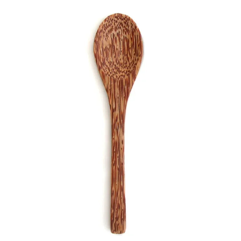 Natural Coconut Shell Bowl Light Food Container Wooden Dessert Fruit Salad Bowl Southeast Asia Tableware Set Noodle soup bowl