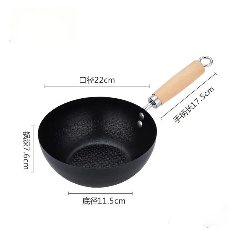 Frying Pan Non-Stick Iron Pan Mini Frypan Pot Saucepan Cooking Omelette Pans Wok Kitchen Cookware Kitchen Supplies Dropshipping