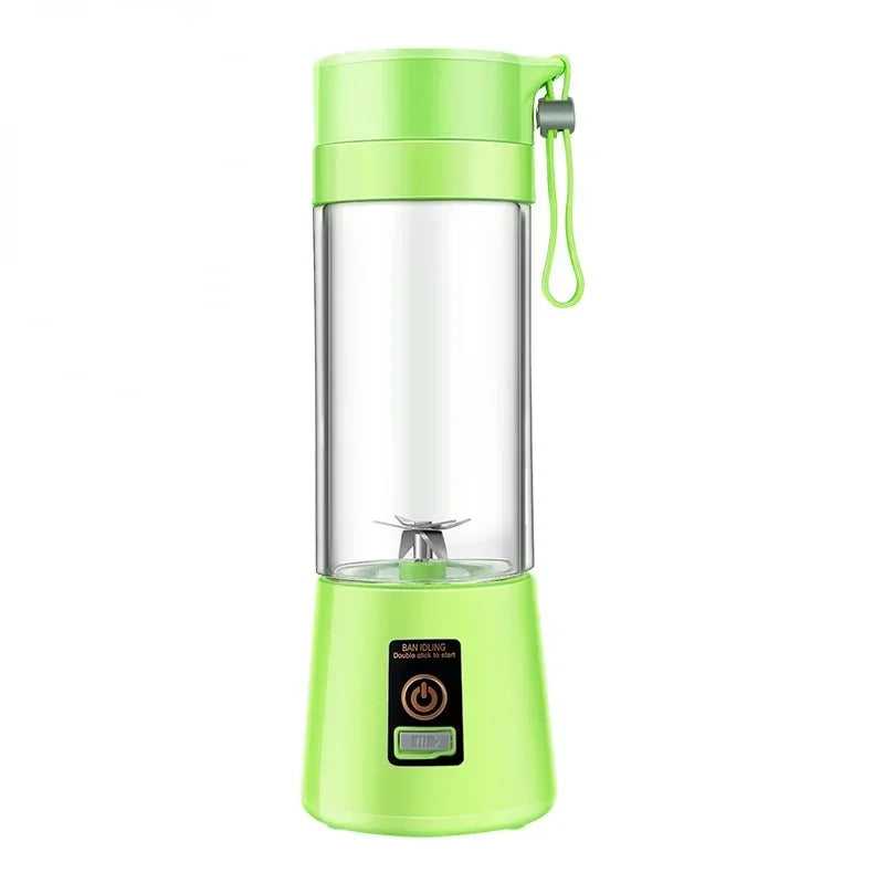 Food Residue Processor Smoothie Fruit Blender Lemon Squeezer USB Rechargeable Portable Kitchen Blenders Juicer Blending Cup Bar