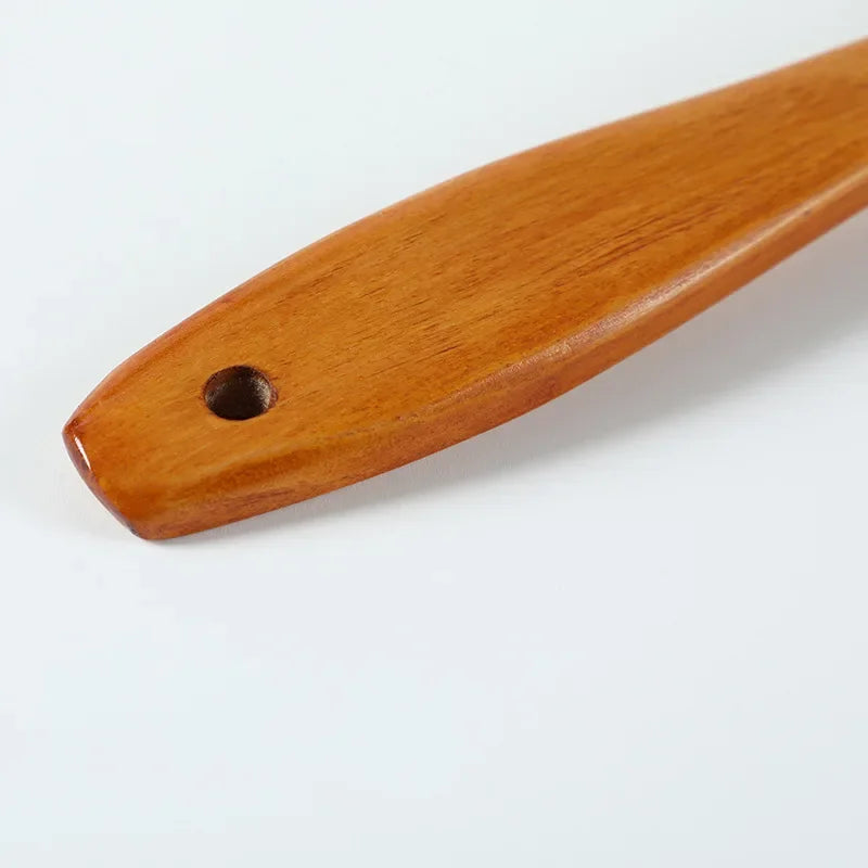 Bamboo Wood Spatula 39cm Long Handle Wooden Spatula Non-stick Pan Does Not Hurt The Pot Household Kitchen Cooking Spatula