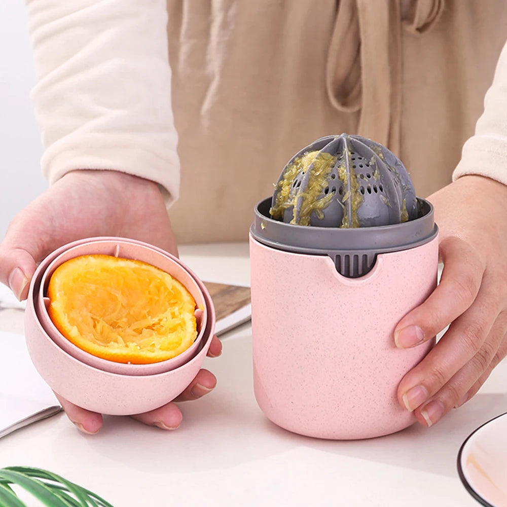 Hand Rotation Press Juicer Lemon Juicer Portable Orange Citrus Mini Fruit Juicer Fruit Squeezer Machine Tool Manual