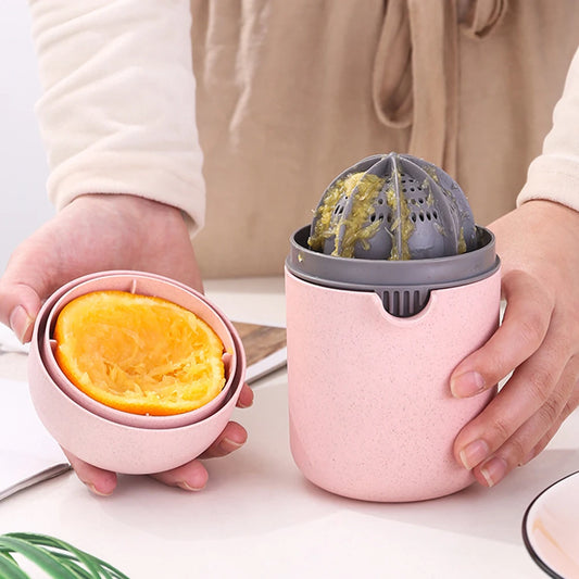 Hand Rotation Press Juicer Lemon Juicer Portable Orange Citrus Mini Fruit Juicer Fruit Squeezer Machine Tool Manual