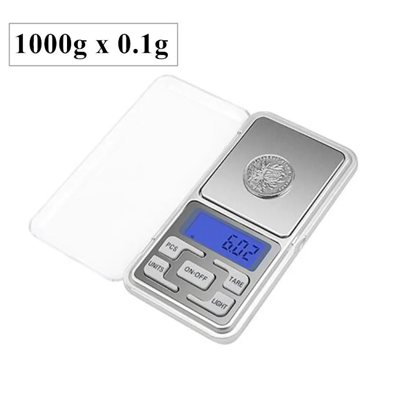 High Precision Scale 500g 0.1g Electronic Weight Scale Digital Balance Scale Pocket Jewelry Diamond weighing scales For Kitchen
