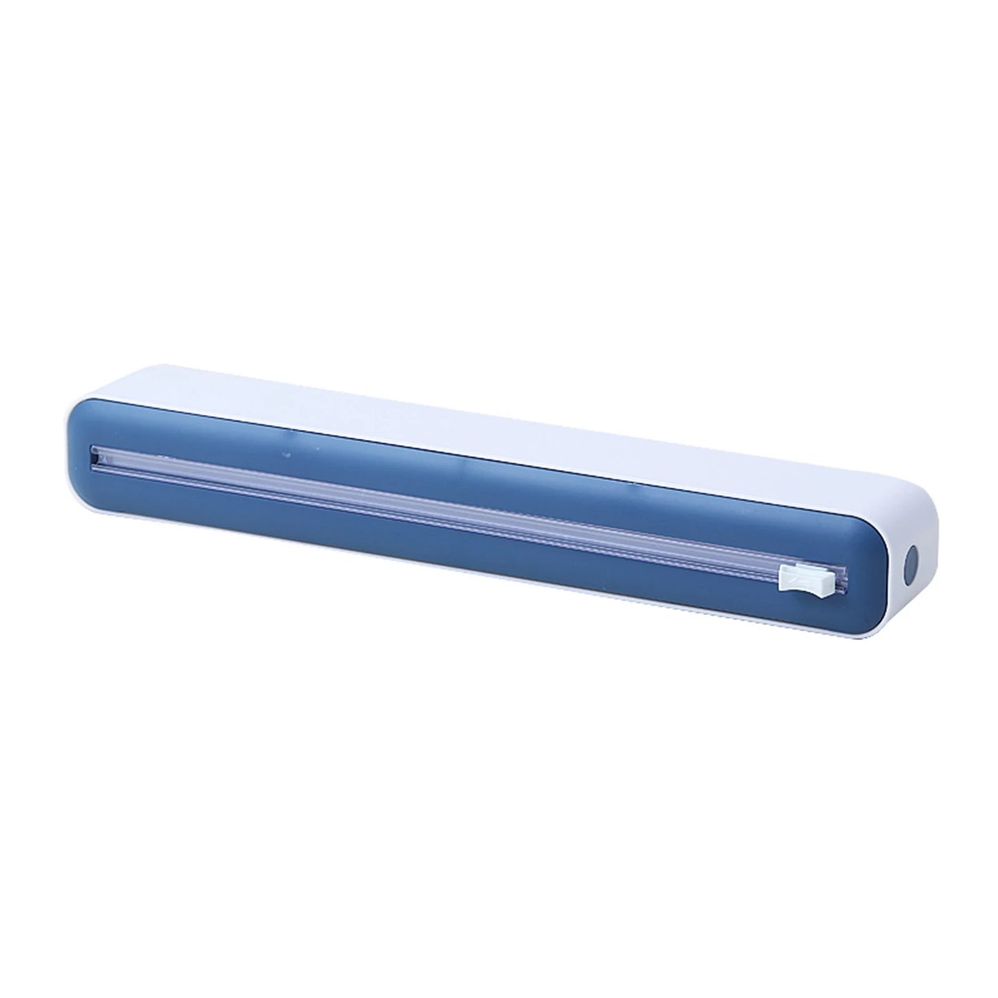 Plastic Wrap Dispenser with Cutter Foil and Plastic Wrap Organizer Refillable Food Cling Film Dispenser Kitchen Accessories