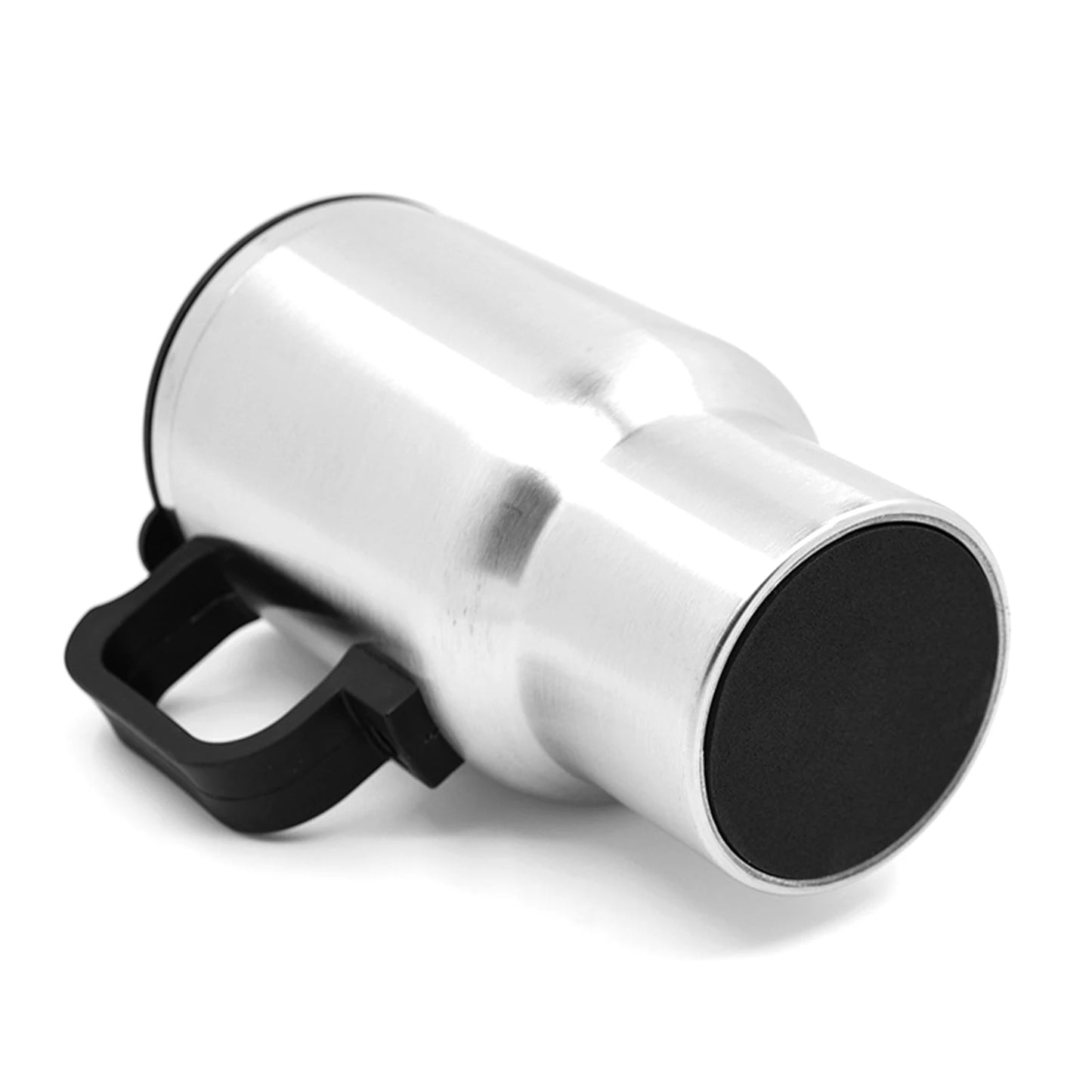 Car Electric Kettle Stainless Steel In-car Kettle Travel Thermoses Heating Water Bottle Heating Cup with Indicator Light Powered