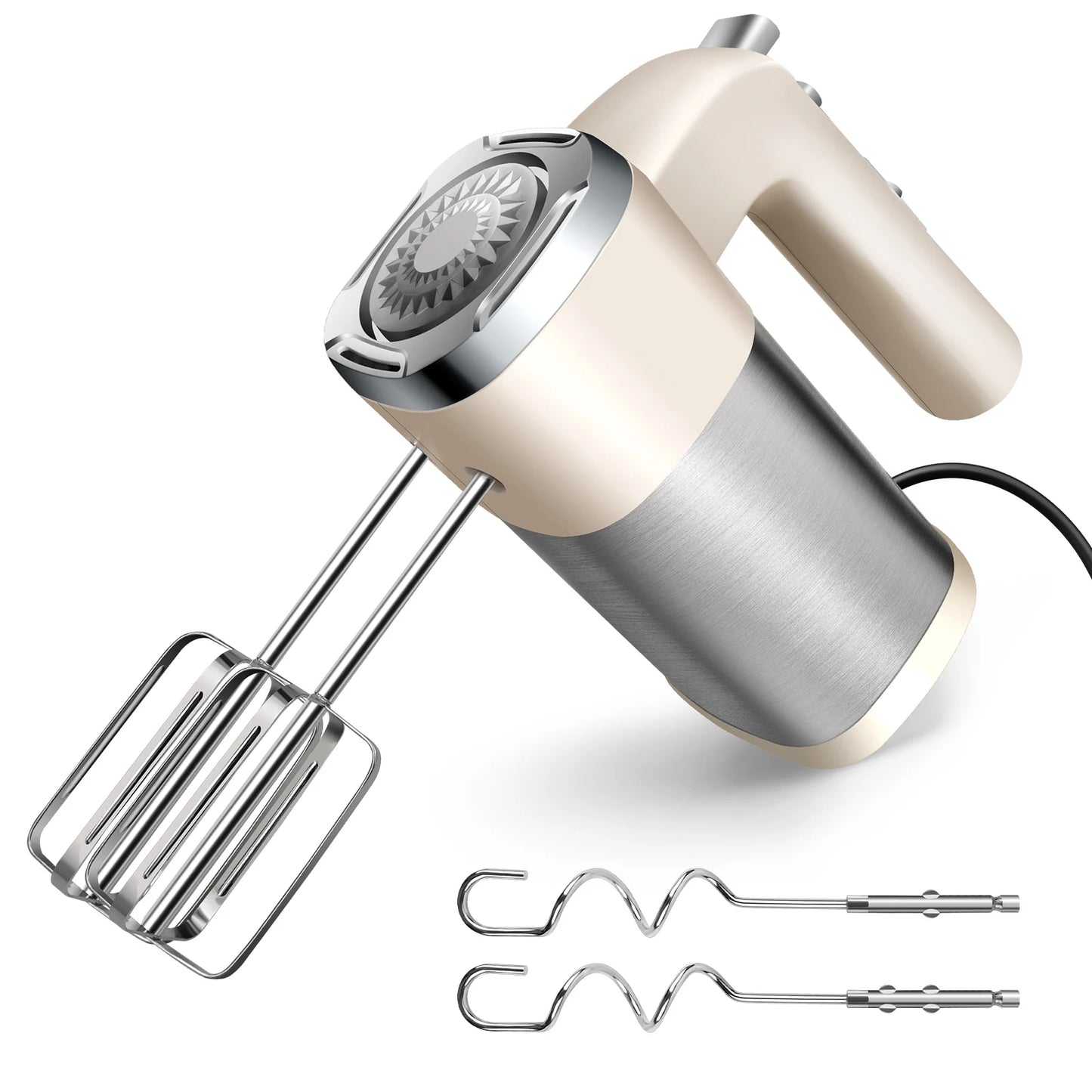 Convenient home 600W electric handheld egg beater 5 kinds of speed baking cake mixers