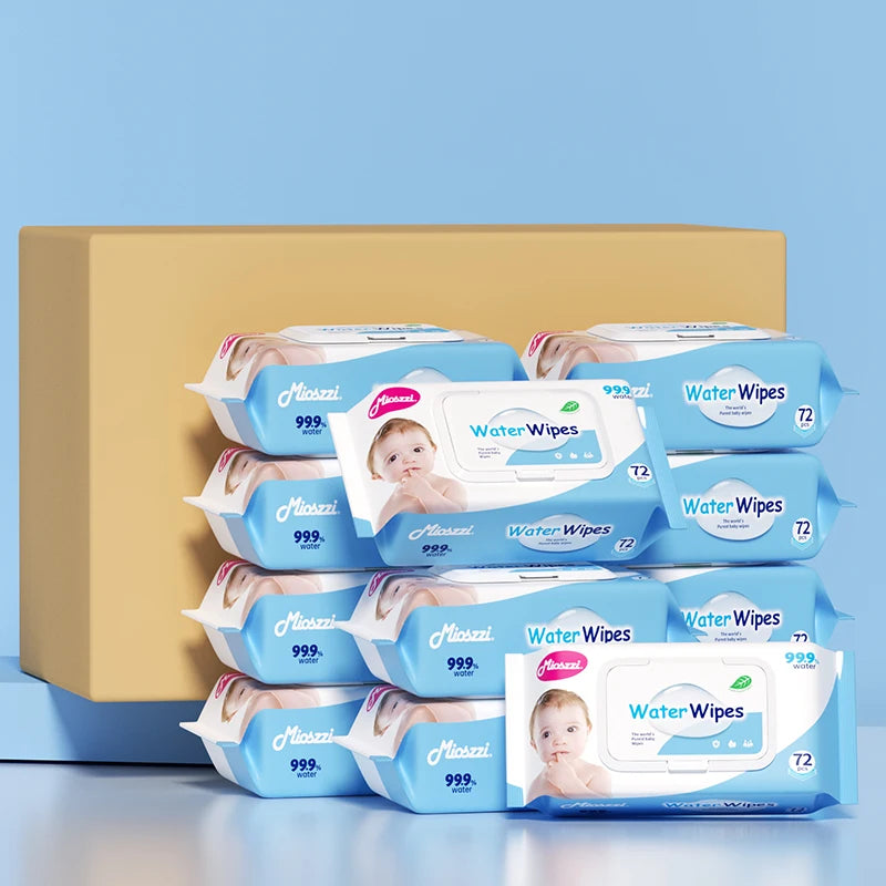 1728pcs Mioszzi Baby Wet Wipes,Biodegradable Pure Water