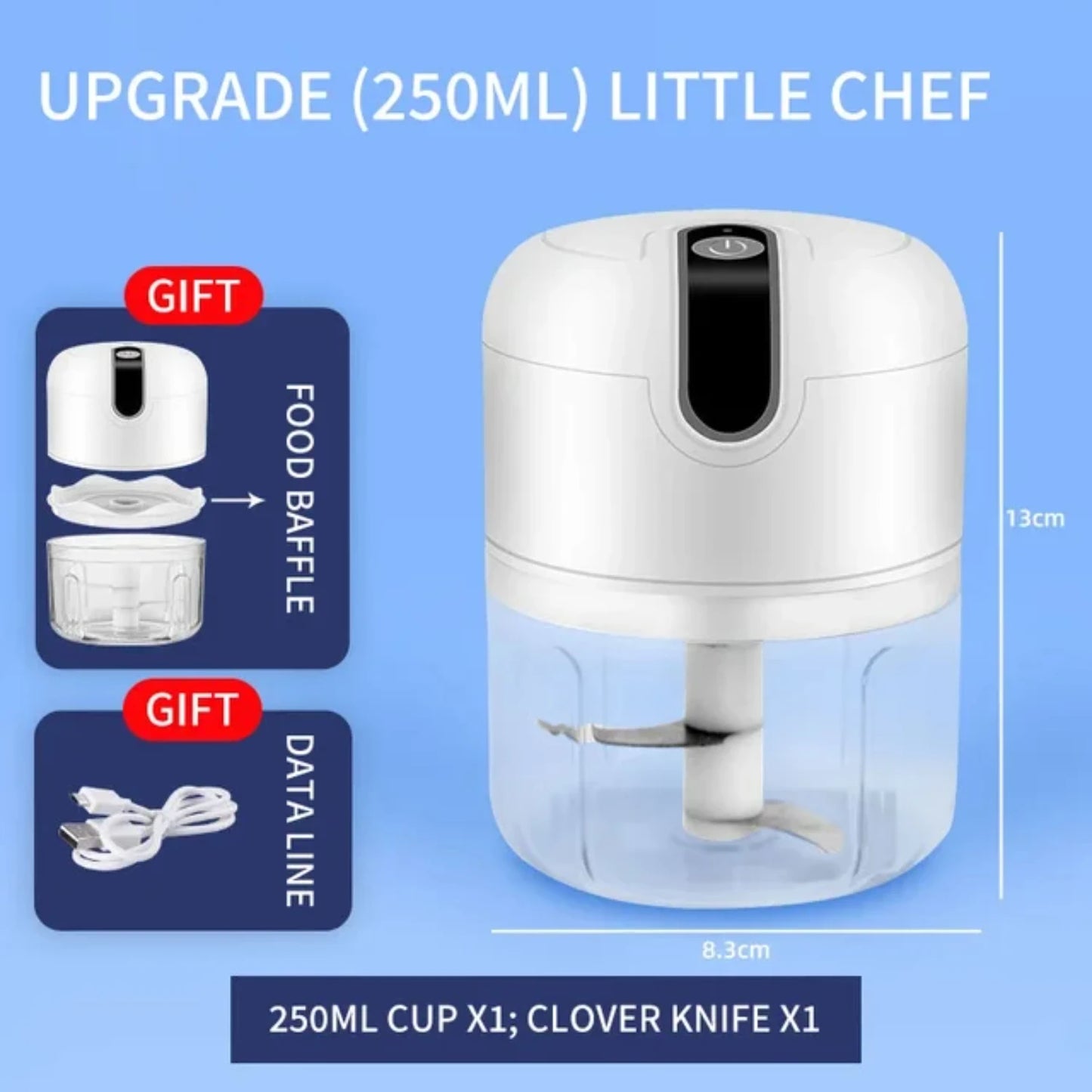 Convenient and Efficient Multifunctional Automatic Household Meat Grinder with Stirring Capability - Ideal Versatile Kitchen App