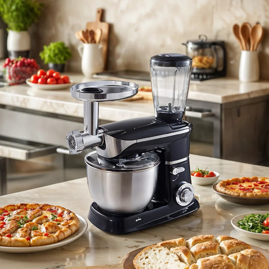 Voltsify 3-in-1 Multifunctional Household Stand Mixer with Meat Grinder & Blender