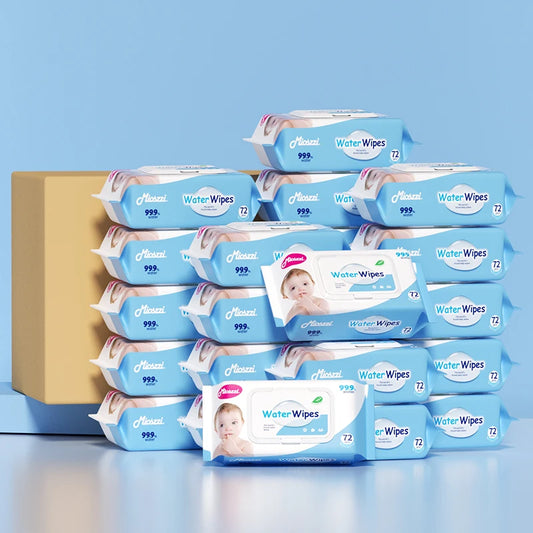 1728pcs Mioszzi Baby Wet Wipes,Biodegradable Pure Water
