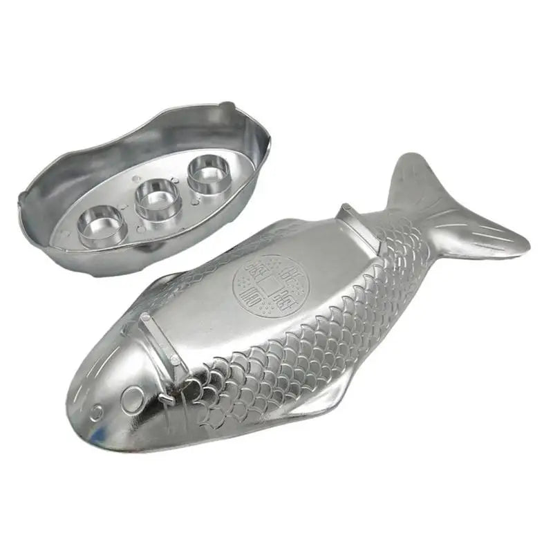 Commercial Grilled Fish Plate Fish Shaped Baking Tray Simple Fish Plate With Oven Fish Grill Aluminum Hot Pot Set For Kitchen