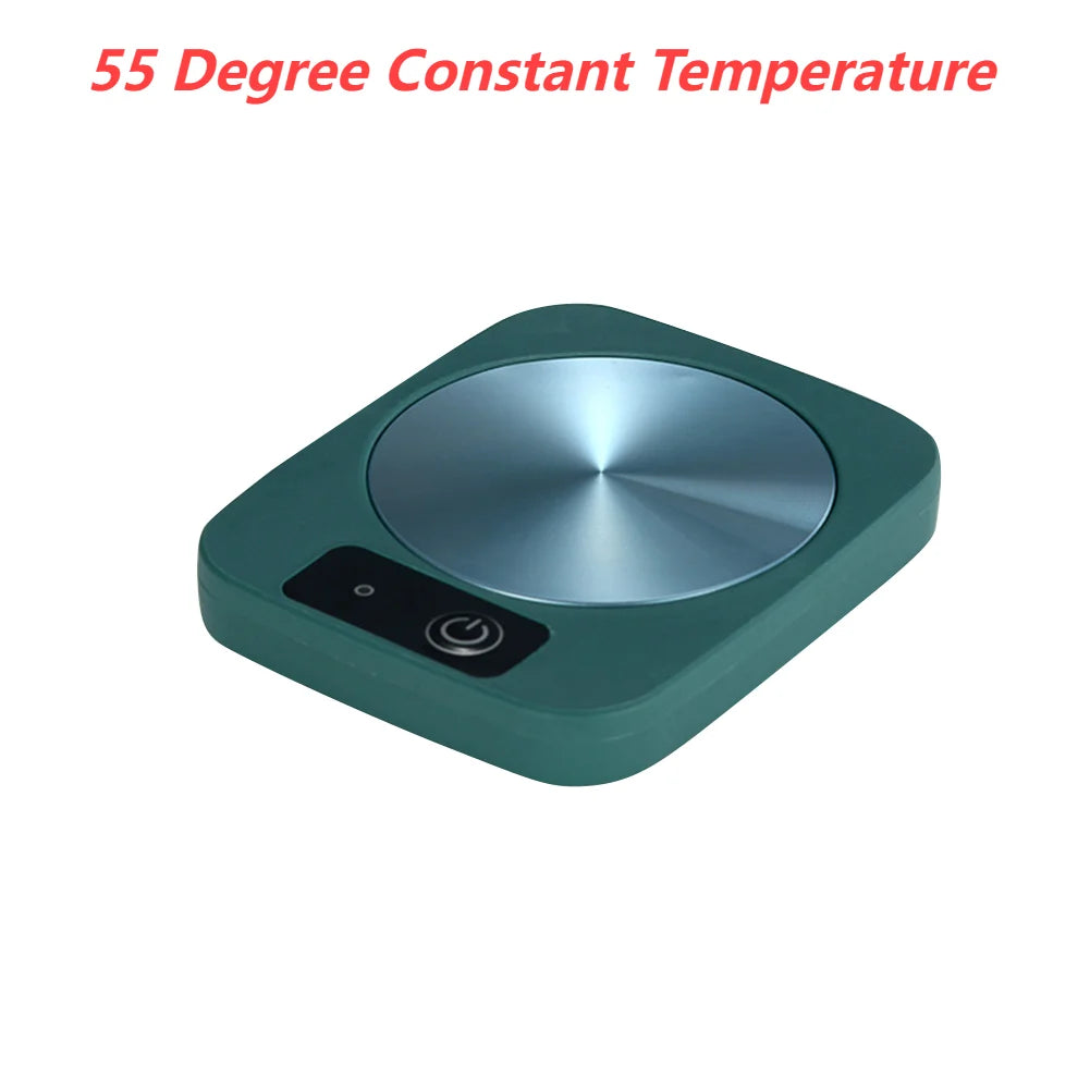 Mini Portable Cup Warmer 3Gear Coffee Mug Heating Coaster Cat ShapeSmart Thermostatic Hot Plate MilkTea Water Heating Pad Heater