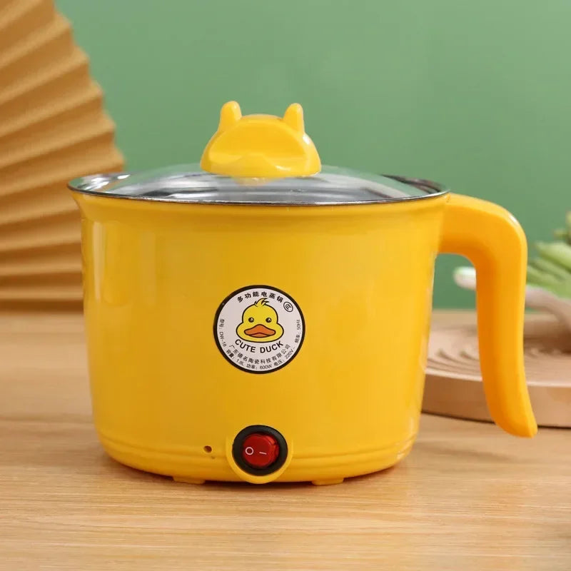 1.8l Multifunctional Cooker Hot Pot Multifunctional Student Dormitory Electric Electric Cooking Noodles Home Pot Stainless Steel