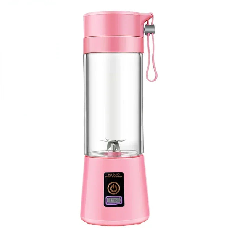 Food Residue Processor Smoothie Fruit Blender Lemon Squeezer USB Rechargeable Portable Kitchen Blenders Juicer Blending Cup Bar