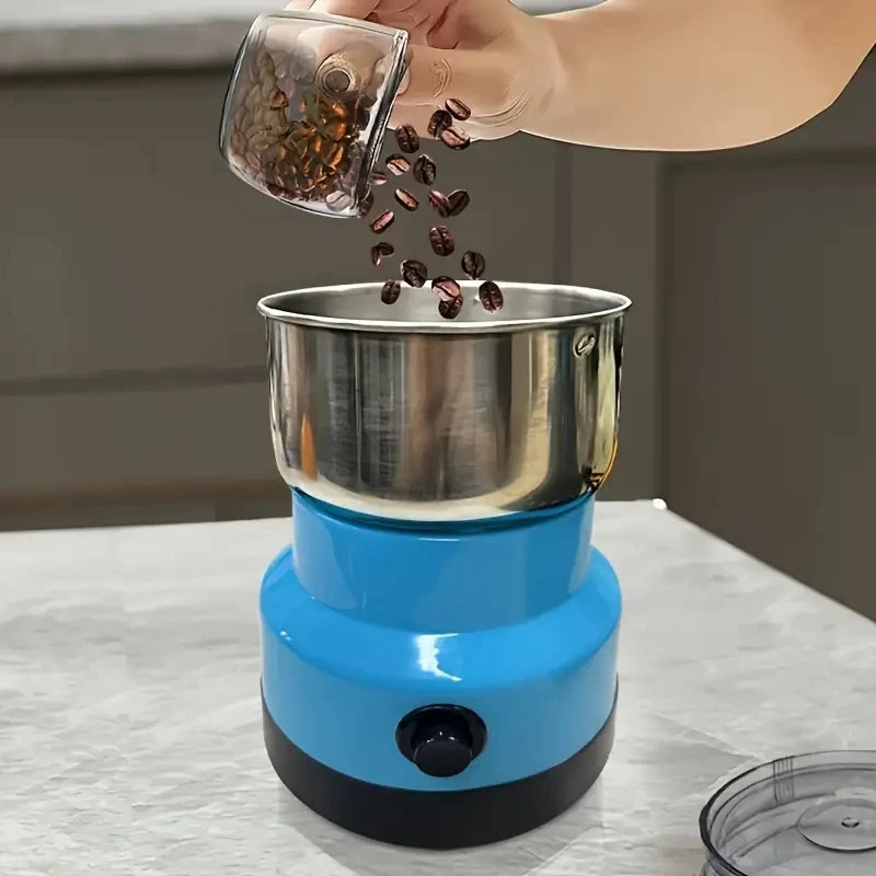 1pc Electric Cereals Grain Grinder Grinding Machine Coffee Blender Coffee Preparation Machine Bean Grinder Coffee Maker For Home