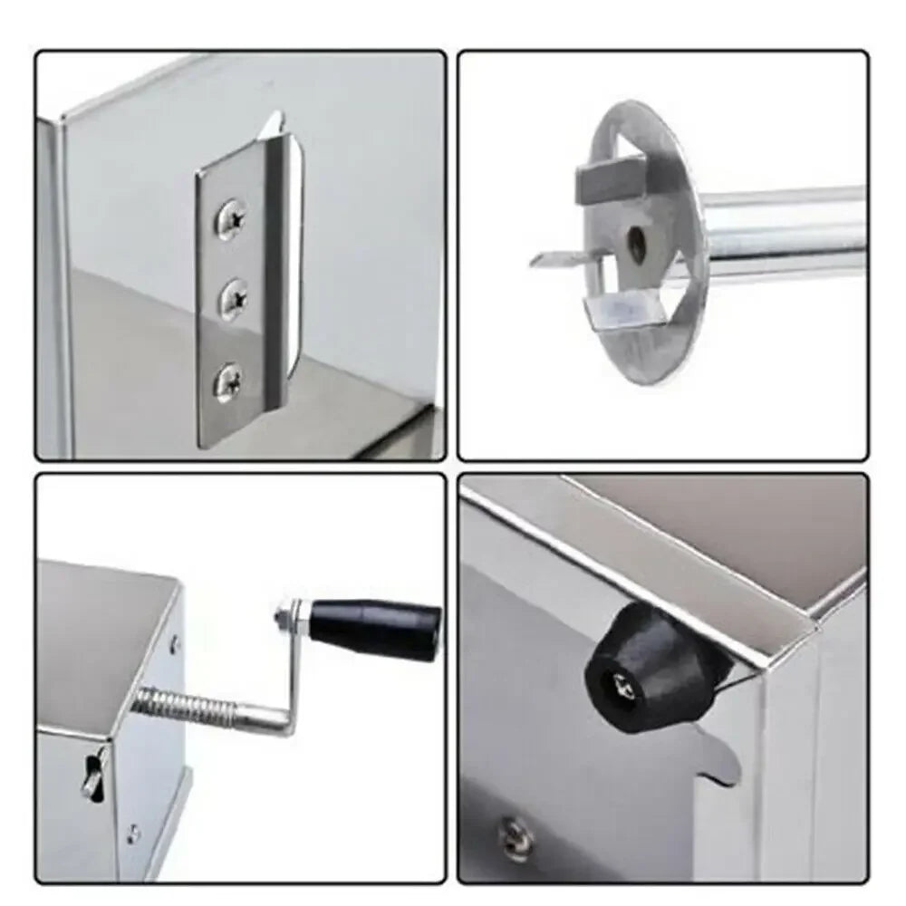 Stainless Steel Spiral Potato Potato Chips Maker Cutter Fruit Slice Kitchen Home Hand-cranked Clipping Apple Slicer