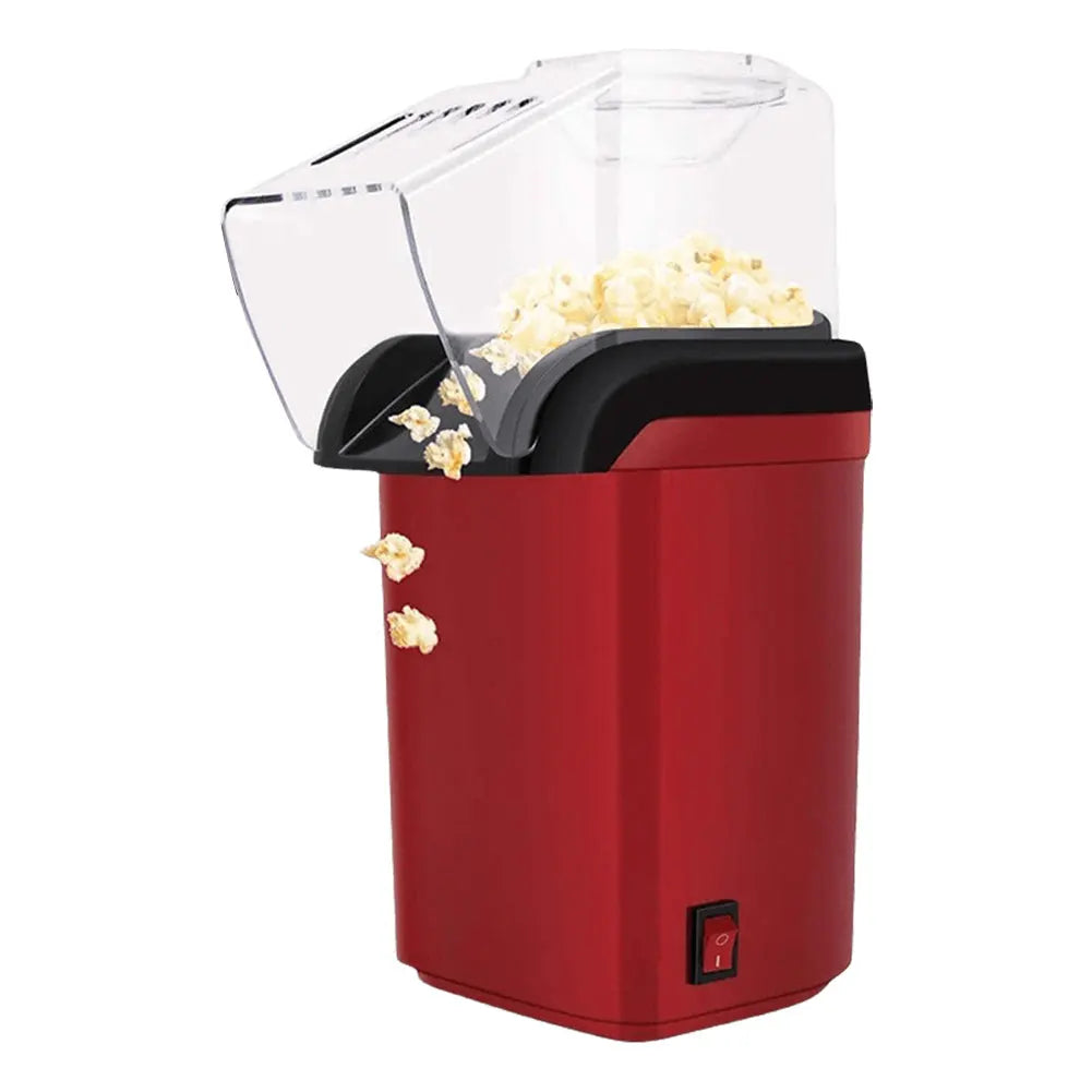 Popcorn Machine for Home Kitchen Mini Popcorn Machine High Popping Rate Fully Automatic Popcorn Machine Electric Air Popper