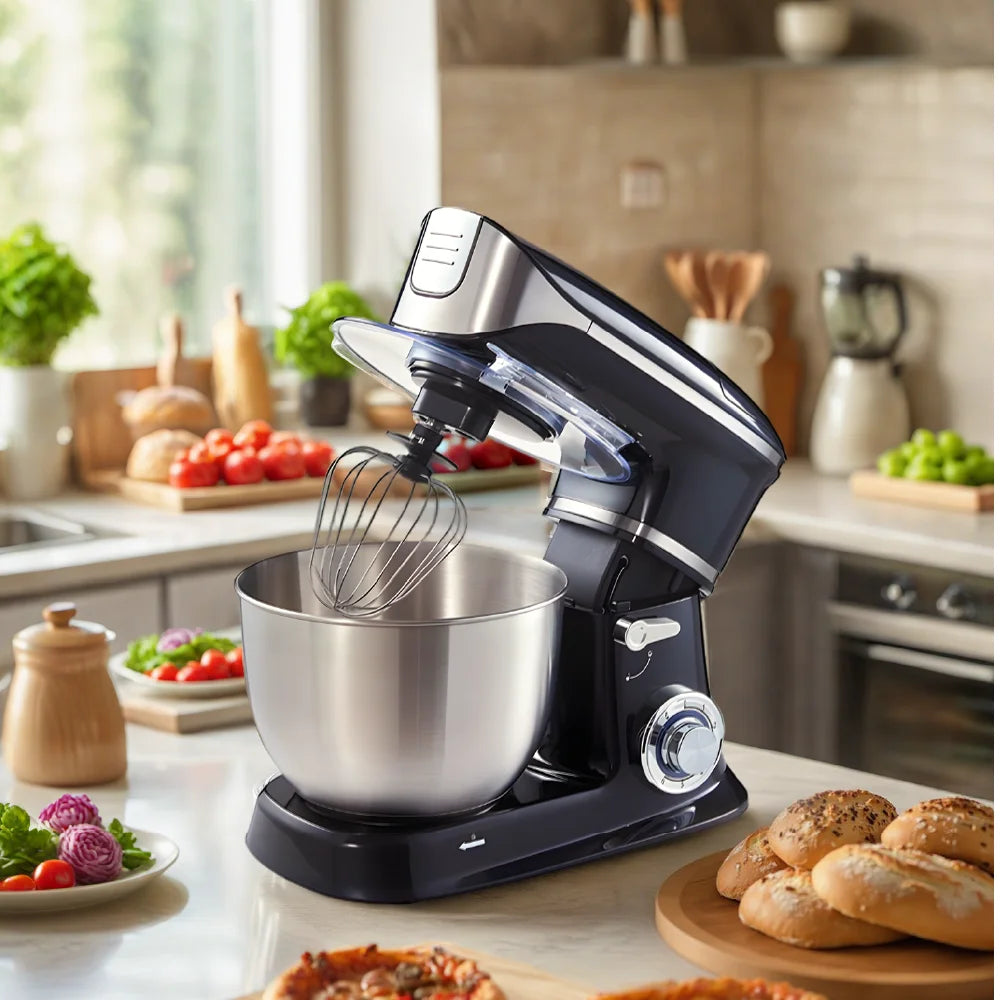 Voltsify 3-in-1 Multifunctional Household Stand Mixer with Meat Grinder & Blender