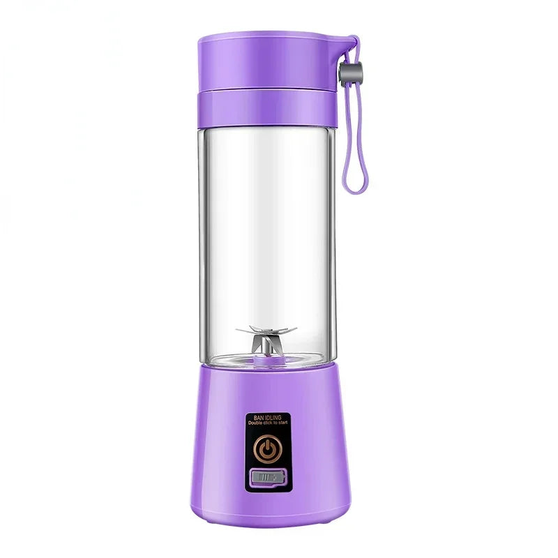 Food Residue Processor Smoothie Fruit Blender Lemon Squeezer USB Rechargeable Portable Kitchen Blenders Juicer Blending Cup Bar