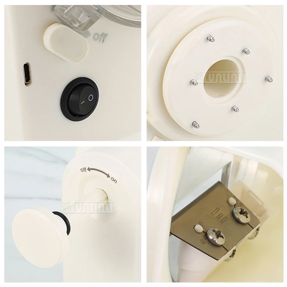 Good Quality Household Portable Smoothie Ice Crusher with Ice Cube Tray Electric Shaved Ice Machine
