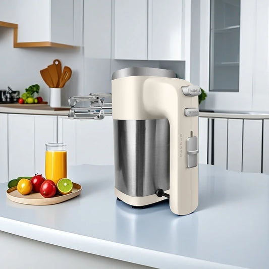 Convenient home 600W electric handheld egg beater 5 kinds of speed baking cake mixers