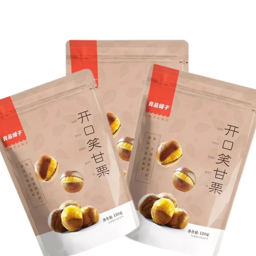 Bestore, Smiling Chestnuts, Pack of 3, 120g/bag