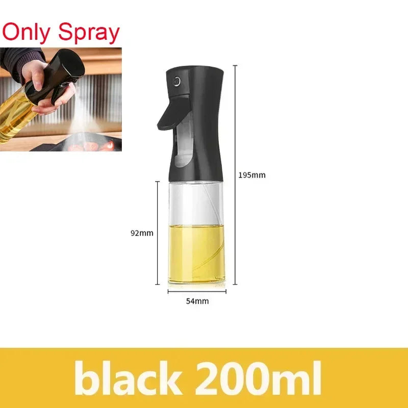 2 in 1 Pour Spray Sprayer Household Kitchen Oils Spray Cooking Olive Oil Dispenser Oil Baking Vinegar Soy Sauce Spray Container