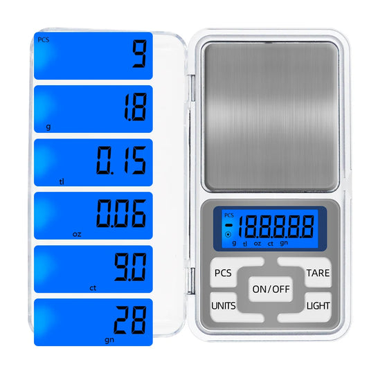 High Precision Scale 500g 0.1g Electronic Weight Scale Digital Balance Scale Pocket Jewelry Diamond weighing scales For Kitchen