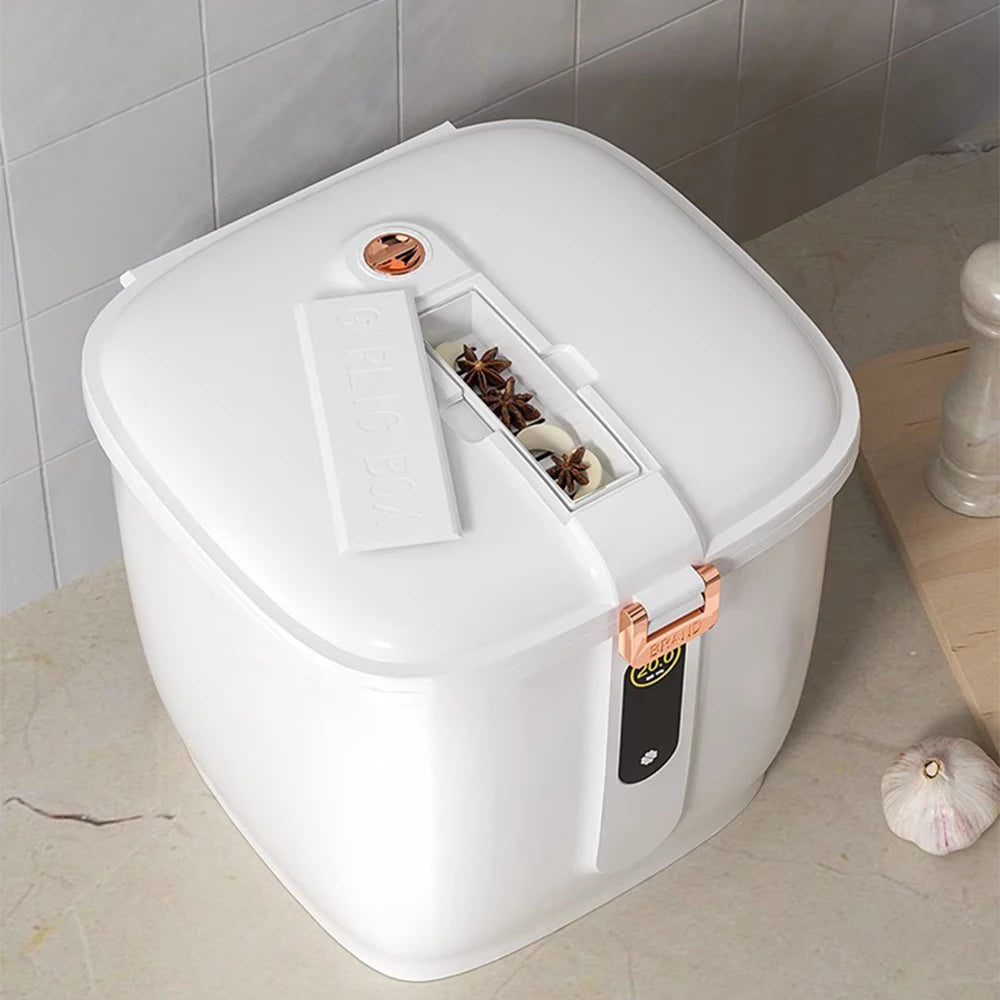 Rice Container Insect Proof Moisture Proof Rice Box Grain Sealed Jar Kitchen Container Rice Storage Box 5/10kg of Rice Bucket