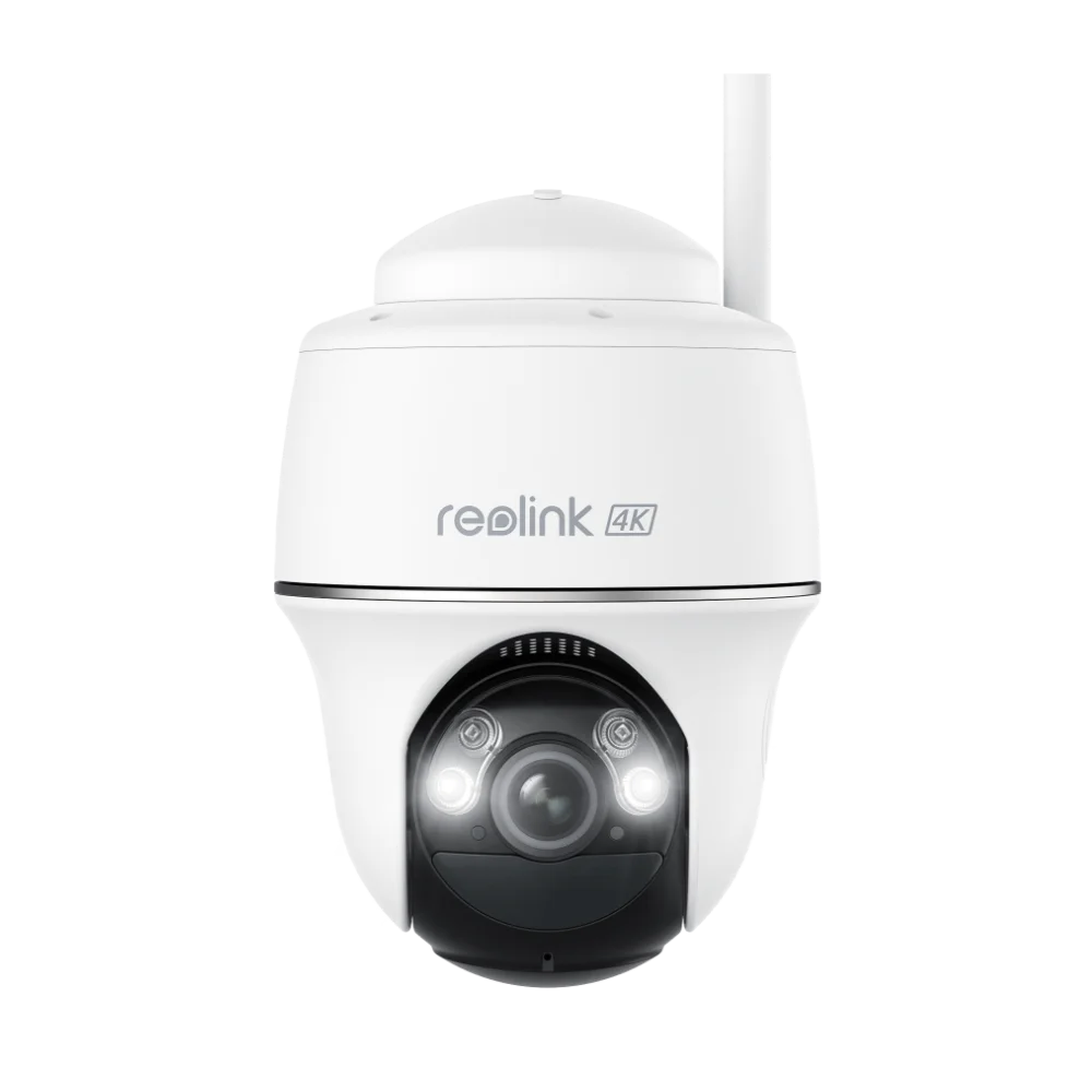 reolink First 4K Wireless Pan & Tilt Security Cameras 5/2.4 GHz Wi-Fi 8MP Outdoor Solar Battery Powered IP Camera