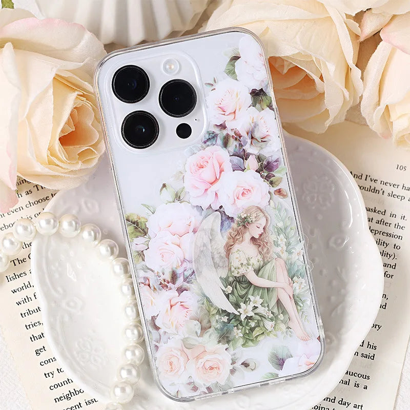 Mr. Paper 6Style 1Roll/pack Butterfly Floral Theme Tape for DIY Handbook Journal Phone Case Glass Mug Decoration